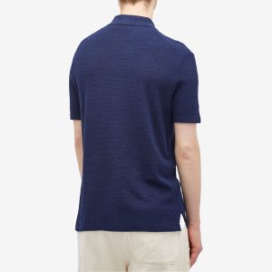 Polo Ralph Lauren Button Through Knitted Polo Shirt