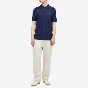 Polo Ralph Lauren Button Through Knitted Polo Shirt