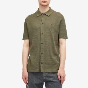 Polo Ralph Lauren Button Through Knitted Polo Shirt