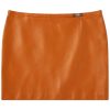 Versace Mini Leather Skirt