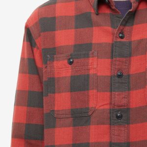 RRL Buffalo Check Pocket Shirt