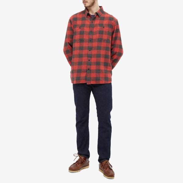 RRL Buffalo Check Pocket Shirt