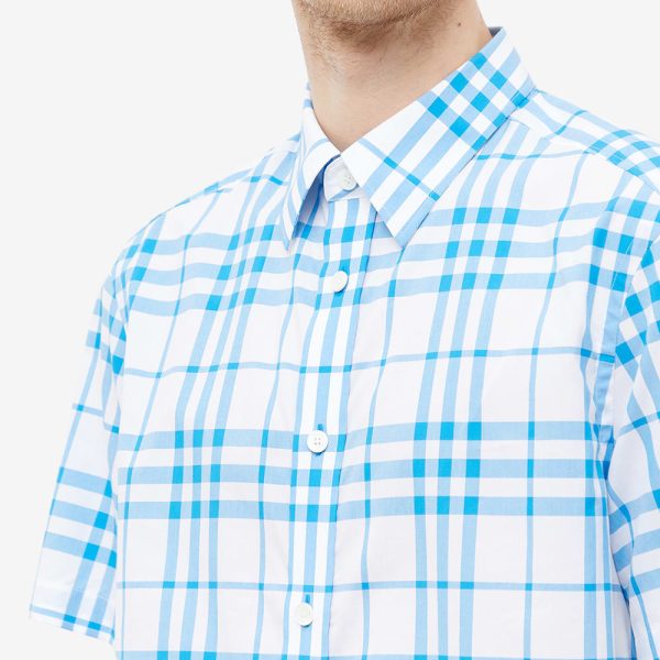 Burberry Short Sleeve Caxton Check Shirt