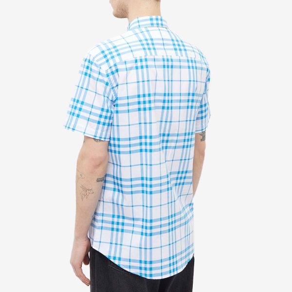 Burberry Short Sleeve Caxton Check Shirt