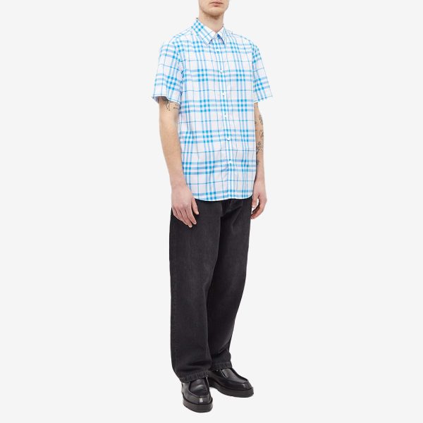 Burberry Short Sleeve Caxton Check Shirt