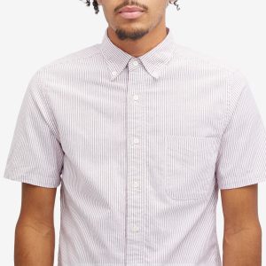 Beams Plus Button Down Short Sleeve Shirt