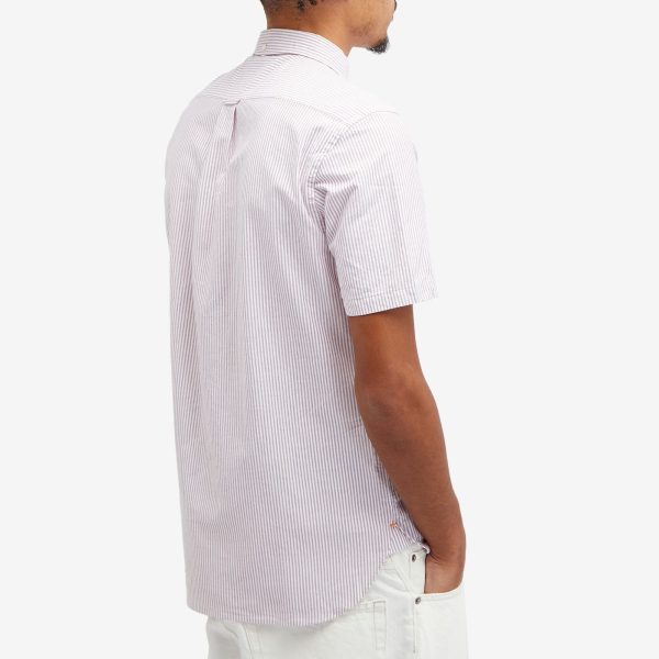 Beams Plus Button Down Short Sleeve Shirt