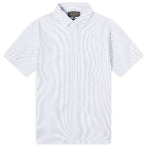 Beams Plus Button Down Short Sleeve Shirt