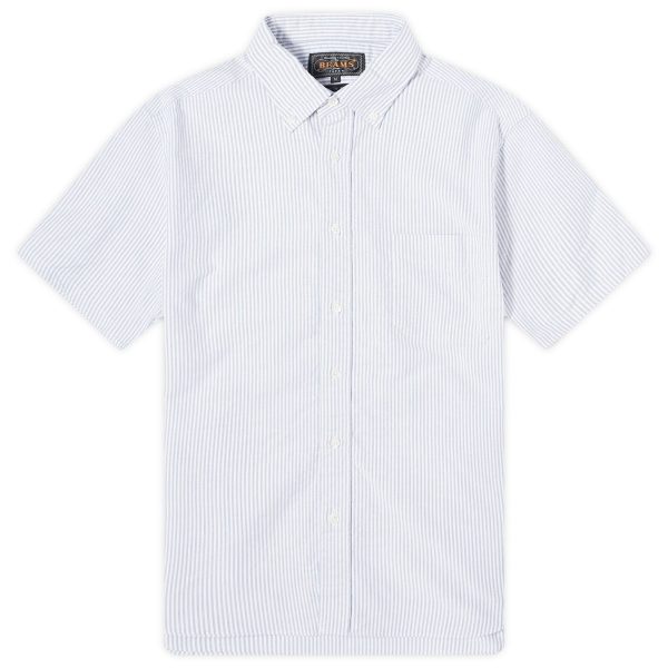 Beams Plus Button Down Short Sleeve Shirt