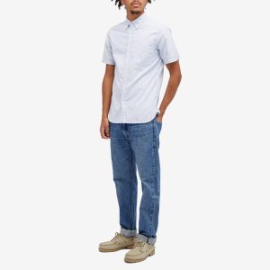 Beams Plus Button Down Short Sleeve Shirt