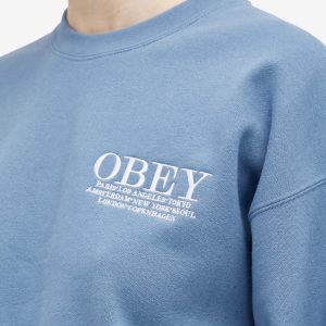 Obey Cities Crewneck Sweater