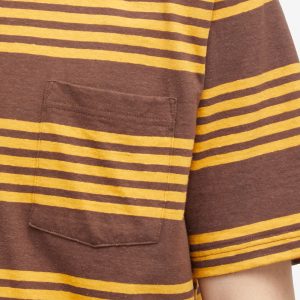 Beams Plus Nep Stripe Pocket T-Shirt