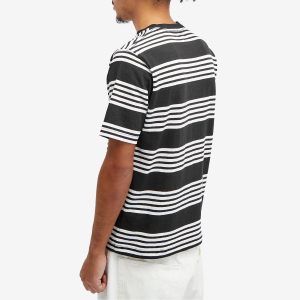 Beams Plus Nep Stripe Pocket T-Shirt