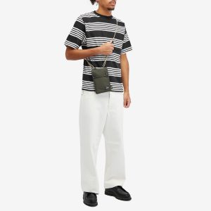 Beams Plus Nep Stripe Pocket T-Shirt