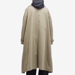 Balenciaga Off Shoulder Carcoat