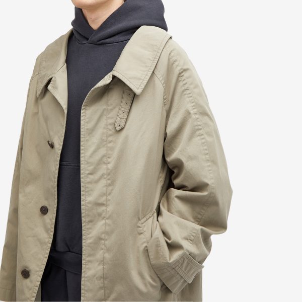 Balenciaga Off Shoulder Carcoat