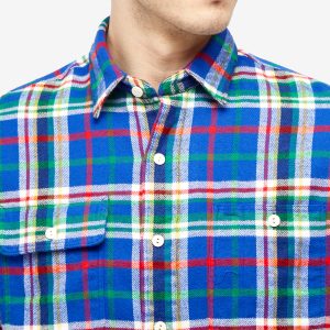 Polo Ralph Lauren Brushed Flannel Plaid Check Shirt