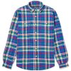 Polo Ralph Lauren Brushed Flannel Plaid Check Shirt