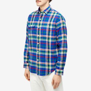 Polo Ralph Lauren Brushed Flannel Plaid Check Shirt