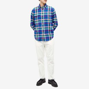 Polo Ralph Lauren Brushed Flannel Plaid Check Shirt