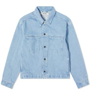 about:blank Cropped Denim Jacket
