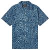 Beams Plus Open Collar Batik Print Shirt