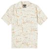 Beams Plus Open Collar Rayon Print Shirt