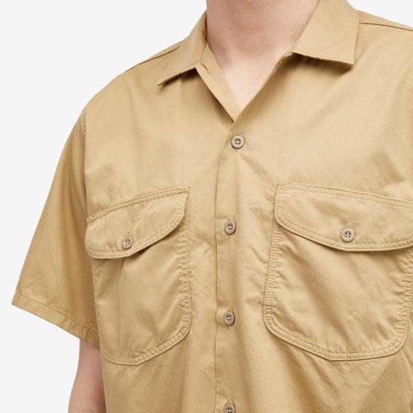 Beams Plus WORK Twill Short Sleeve Shirt