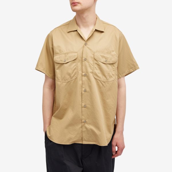 Beams Plus WORK Twill Short Sleeve Shirt