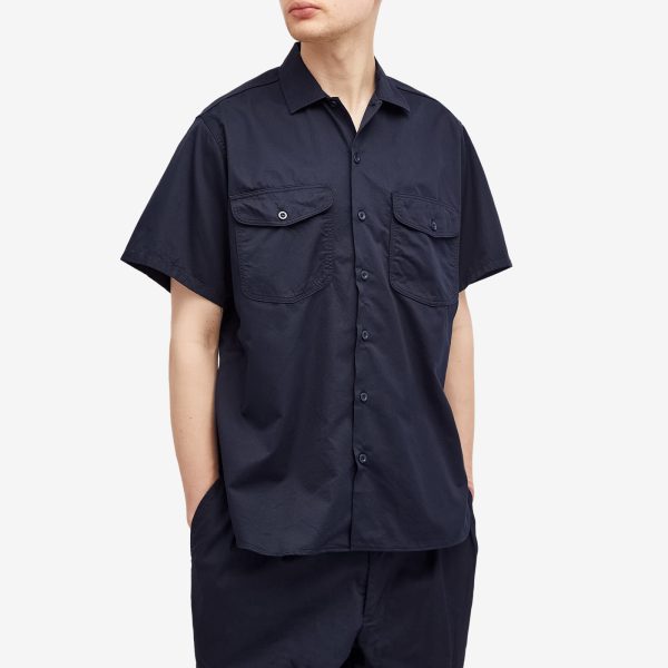 Beams Plus WORK Twill Short Sleeve Shirt