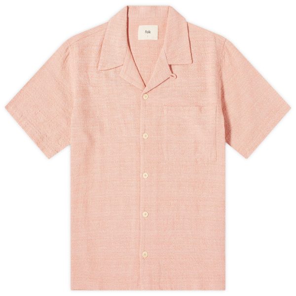 Folk Soft Collar Vacation Shirt