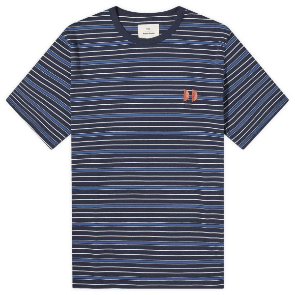 Folk Damien Poulain Multistripe T-Shirt