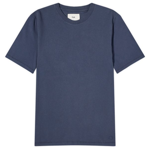 Folk Contrast Sleeve T-Shirt