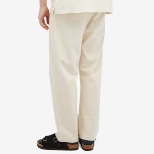 Folk Barrel Leg Trousers