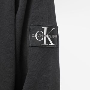 Calvin Klein Monogram Sleeve Badge Hoodie