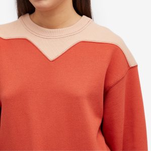 Beams Boy Two Tone Crew Sweat