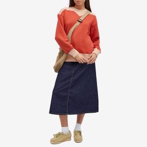 Beams Boy Two Tone Crew Sweat