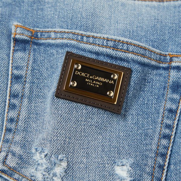 Dolce & Gabbana Distressed Jeans