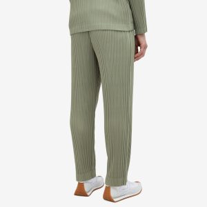 Homme Plissé Issey Miyake Pleated Straight Leg Trousers