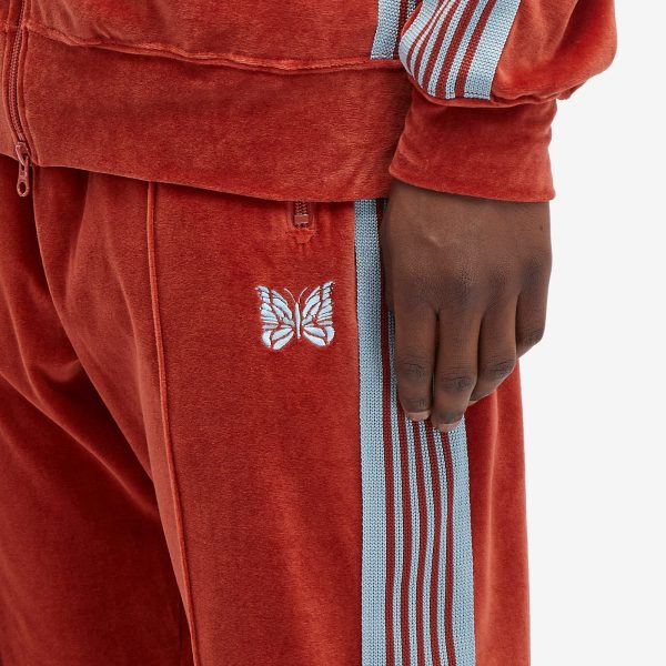 Needles Velour Narrow Track Pant