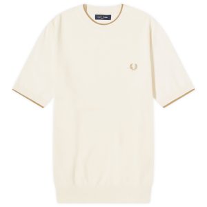 Fred Perry Textured Knit T-Shirt