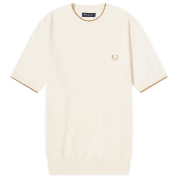 Fred Perry Textured Knit T-Shirt