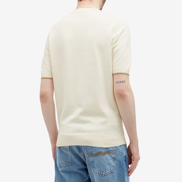 Fred Perry Textured Knit T-Shirt