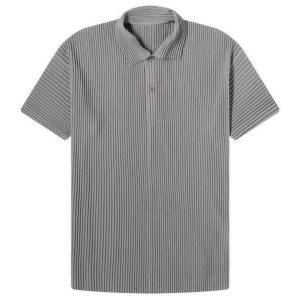Homme Plissé Issey Miyake Pleated  Polo