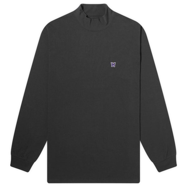 Needles Long Sleeve Mock Neck T-Shirt