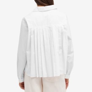 YMC Annie Pleated Back Shirt