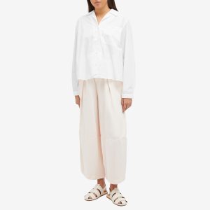 YMC Annie Pleated Back Shirt