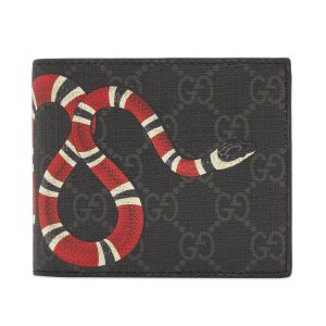 Gucci GG Supreme Snake Wallet