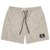 Calvin Klein Monogram Logo Nylon Swim Shorts