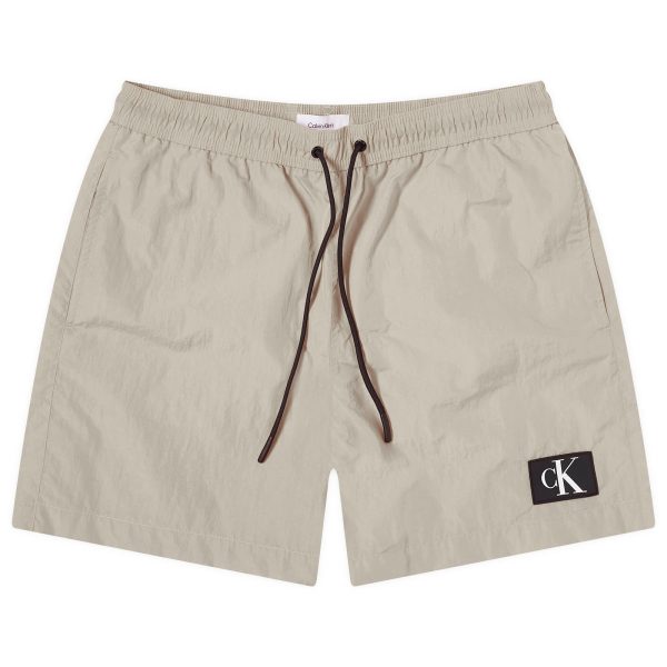 Calvin Klein Monogram Logo Nylon Swim Shorts